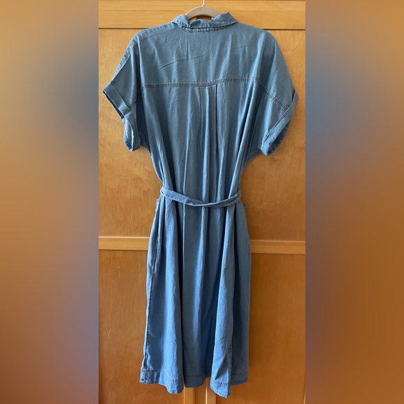 Denim Shirt Dress XXL Brand New - Picture 6 of 10